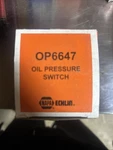 Napa Oil Pressure Switch OP6647. Fixed Price $20.00.