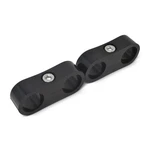 Russell 654313 Hose Separator (2) -8AN (1/2 Ports Black Anodized Finish 1/PKG.. Fixed Price $11.95.