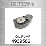 4939586 Oil Pump Fits Cummins (new Aftermarket). Fixed Price $108.35.