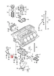 Audi A5 S5 Coupe Sportback Sp. 8T3 8TA Oil Pipe 079115278M. Fixed Price $40.22.