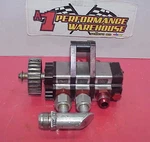 Stock Car Products 3 Stage Dry Sump Oil Pump With Gilmer Pulley & Manifold. Fixed Price $400.00.