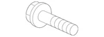 Genuine Honda Engine Coolant Thermostat Housing Bolt 95701-06025-08. Fixed Price $12.57.