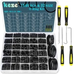 Keze 32 Size 1540 Pcs Rubber Rings Assortment Kit With Pick And Hook Set For. Fixed Price $43.98.