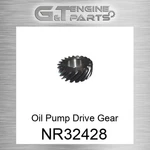 (NR32428 R32428) Oil Pump Drive Gear Reliance Power (new Aftermarket). Fixed Price $156.89.