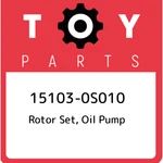 15103-0S010 Toyota Rotor Set, Oil Pump 151030S010, New Genuine Oem Part. Fixed Price $83.93.