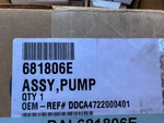 681806E DD15/ DD13 Water Pump #A4722000401. Fixed Price $70.00.