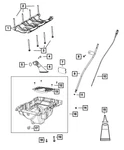 Genuine Mopar Oil Pickup Tube 4893807AE. Fixed Price $16.44.