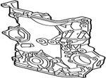 Mitsubishi Case Assy, Timing Chain 1060A216, New Genuine Oem Part. Fixed Price $282.78.