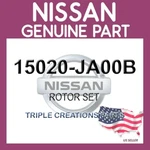 Genuine Nissan Oem 15020-JA00B Rotor Set 15020JA00B. Fixed Price $42.33.