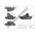 Pai 141348 Engine Oil Pump Black, Gasket Not Included, For Isx / Cummins. Fixed Price $1254.49.