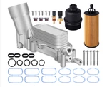 Aluminum Engine Oil Filter Housing For Dodge Jeep Chrysler Ram 3.6L 2017-2018. Fixed Price $57.99.