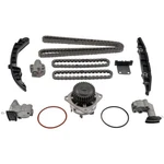 Melling 3-730SXHWP Stock Replacement Engine Timing Chain Kit With Water Pump. Fixed Price $397.99.