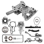 Timing Chain Cover Kit W/ Water Oil Pump For Toyota Pickup 4RUNNER Celica 2.4L. Fixed Price $89.59.