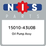 15010-43U0B Nissan Oil Pump Assy 1501043U0B, New Genuine Oem Part. Fixed Price $292.46.