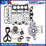 Timing Belt Kit Water Pump Thermostat For 96-97 Honda Civic Del Sol 1.6L 1588CC. Fixed Price $82.43.