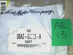 Nos Ford D8AZ-6A618-A Shaft Asy. Fixed Price $21.99.